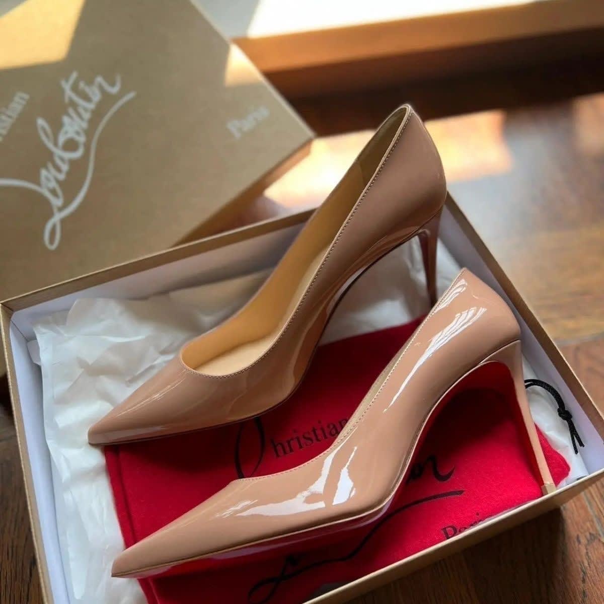 CHRISTIAN LOUBOUTIN HEELS close-up detail 2